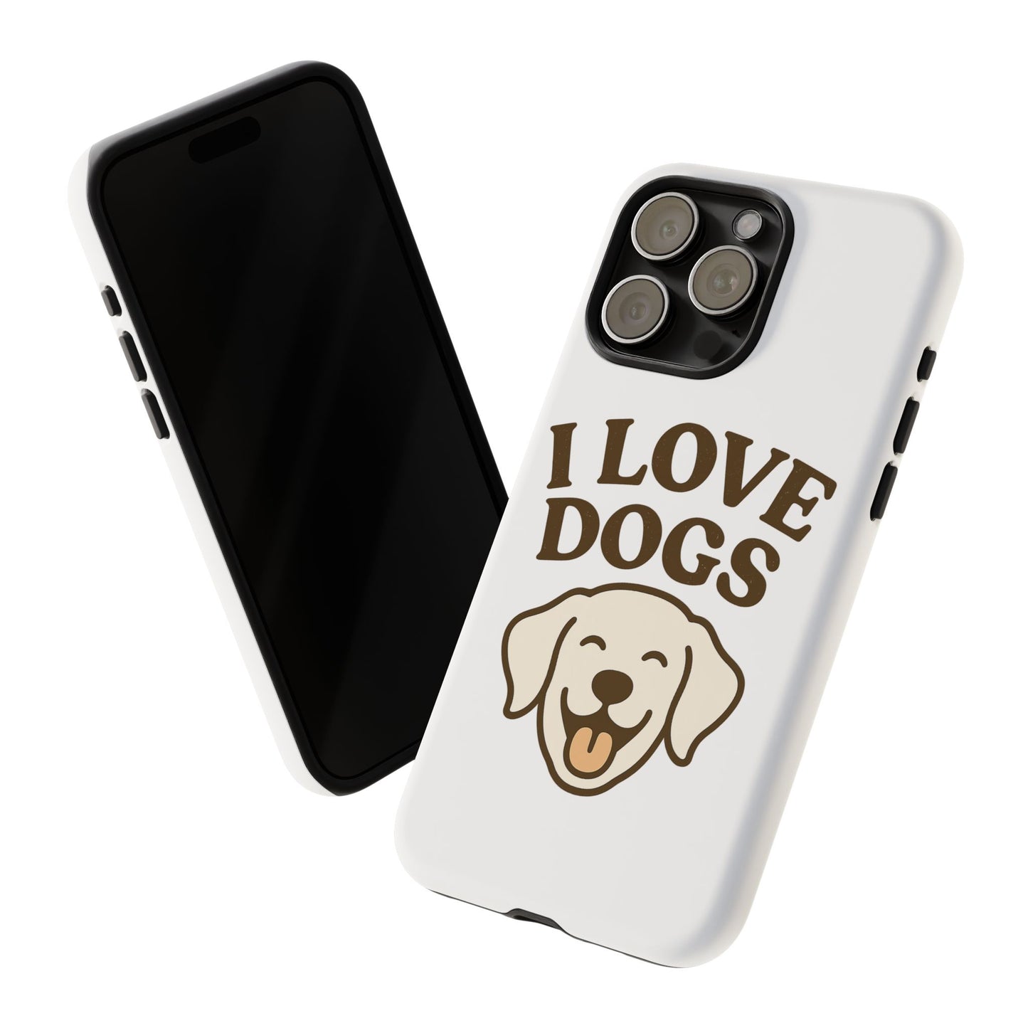 I Love Dogs Phone Case