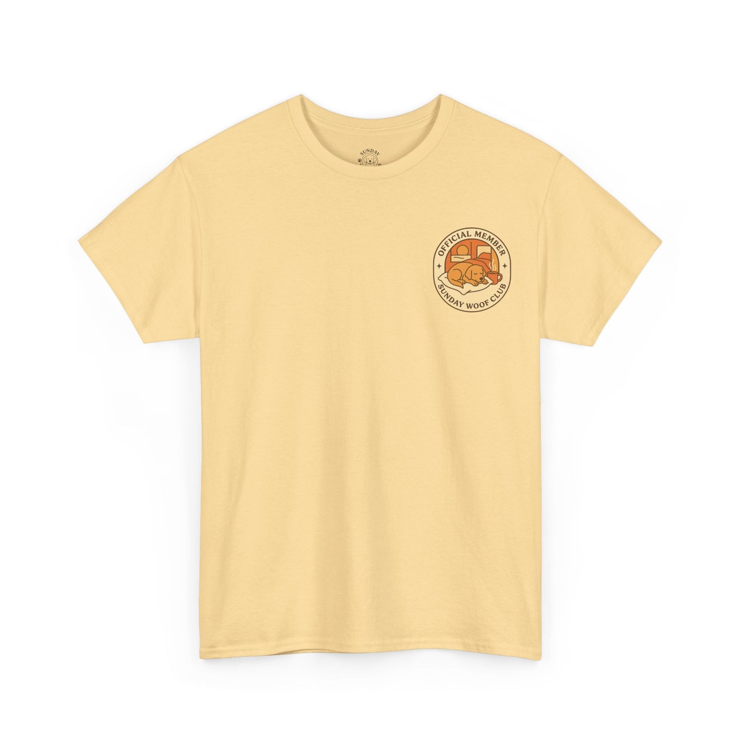 Vintage Style Tee "Sunday Woof Club" by Sunday Woof Club