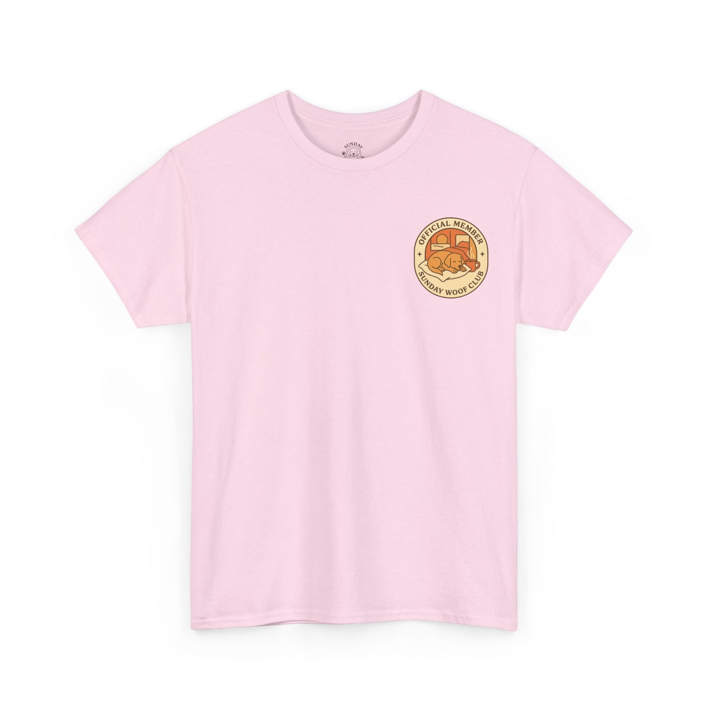 Vintage Style Tee "Sunday Woof Club" by Sunday Woof Club