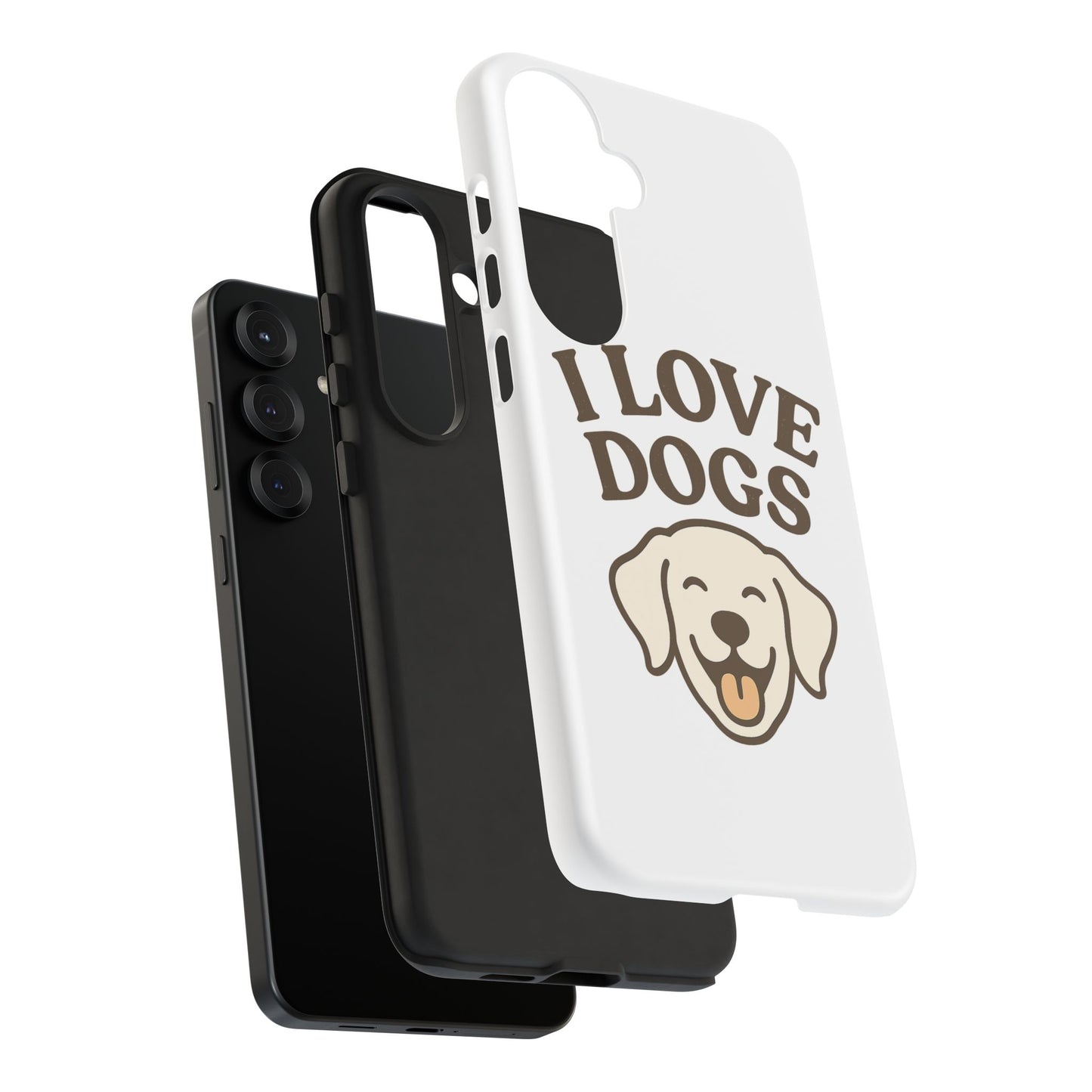 I Love Dogs Phone Case