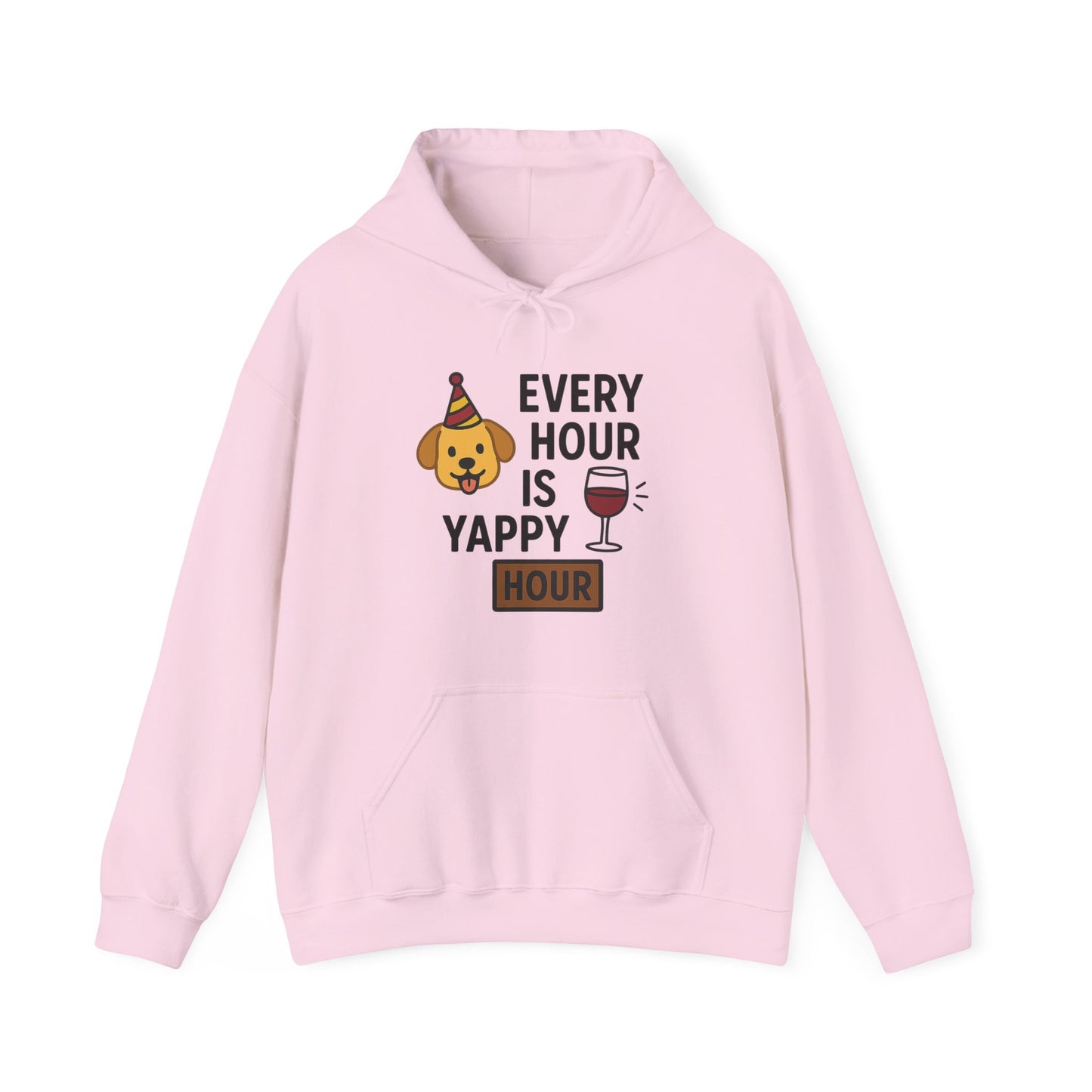 Dog Lover Hoodie "Yappy Hour" by Sunday Woof Club