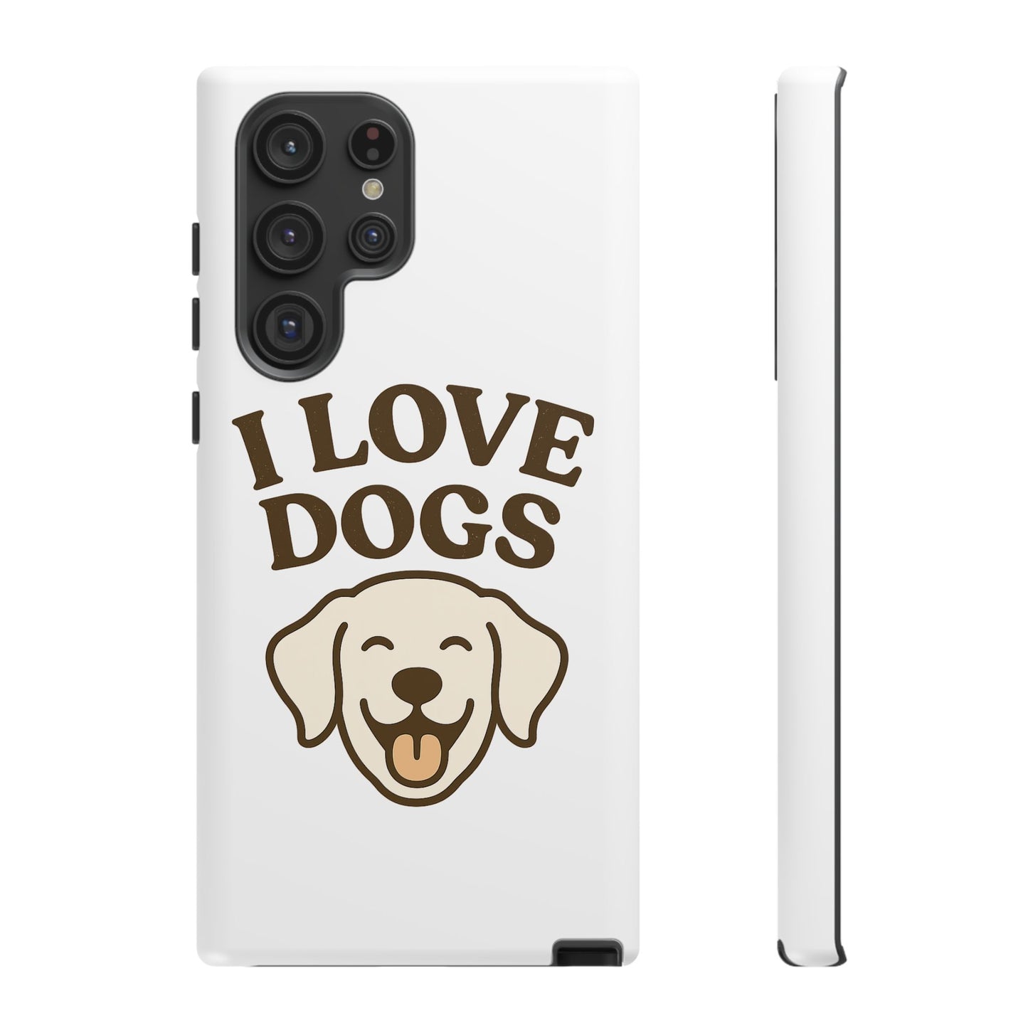 I Love Dogs Phone Case