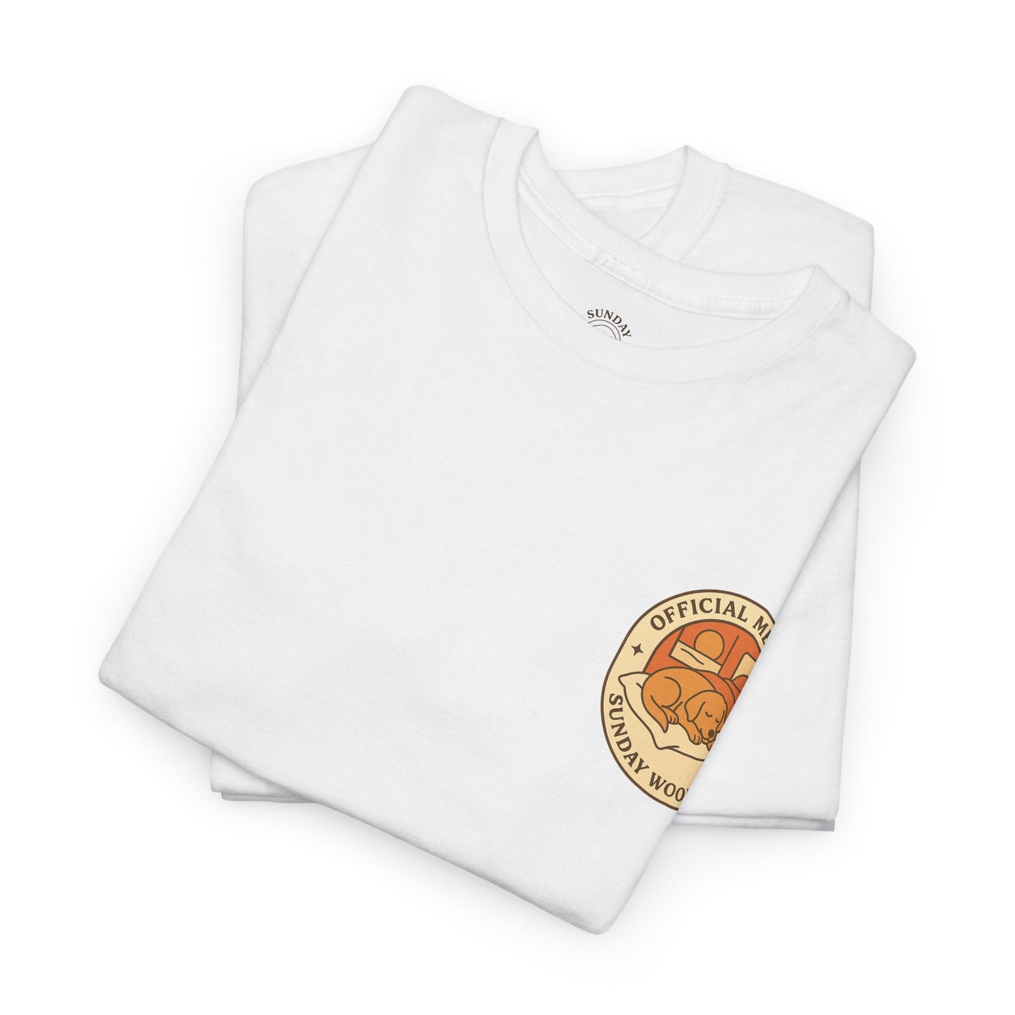 Vintage Style Tee "Sunday Woof Club" by Sunday Woof Club