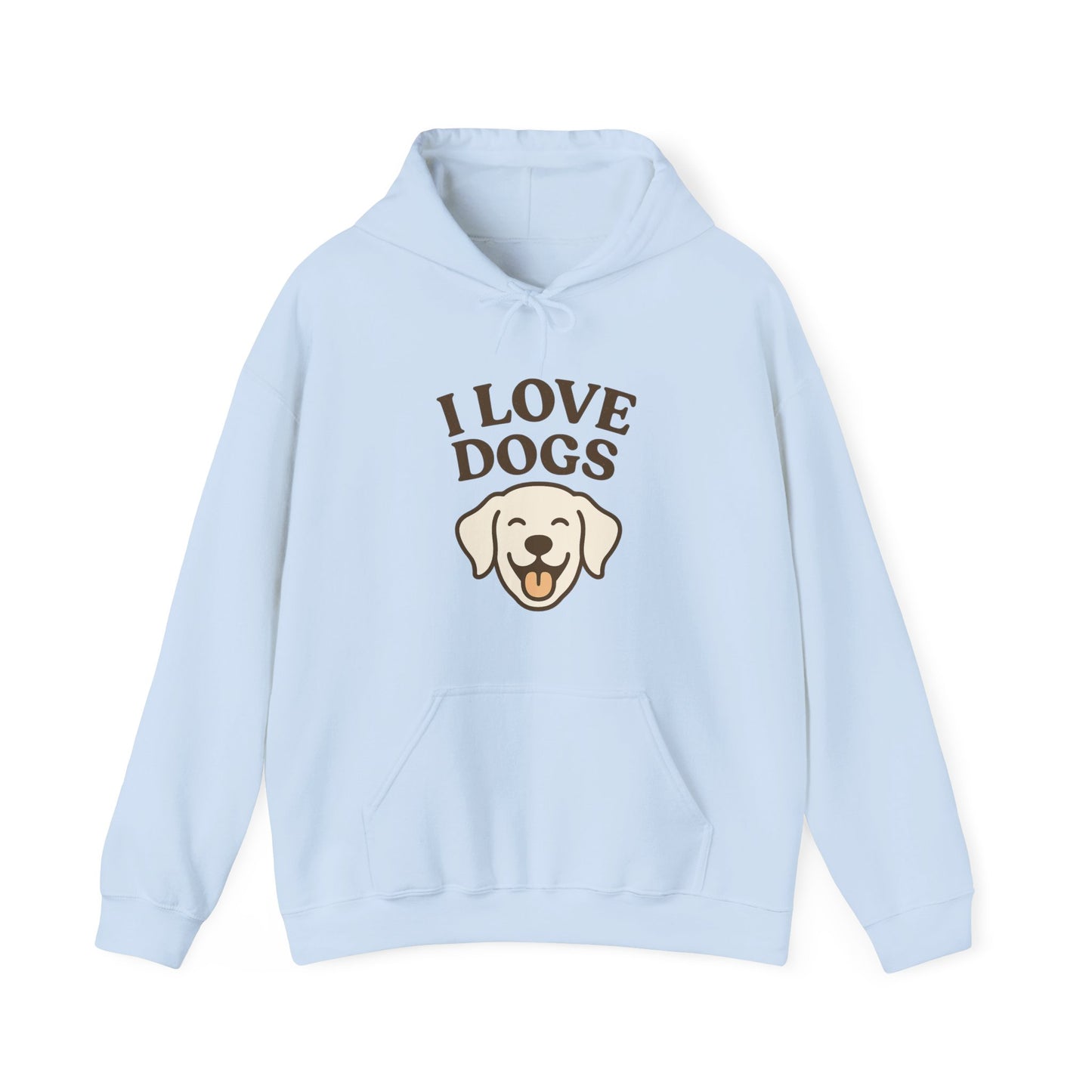 Cosy Pet Lover Hoodie "I Love Dogs" by Sunday Woof Club