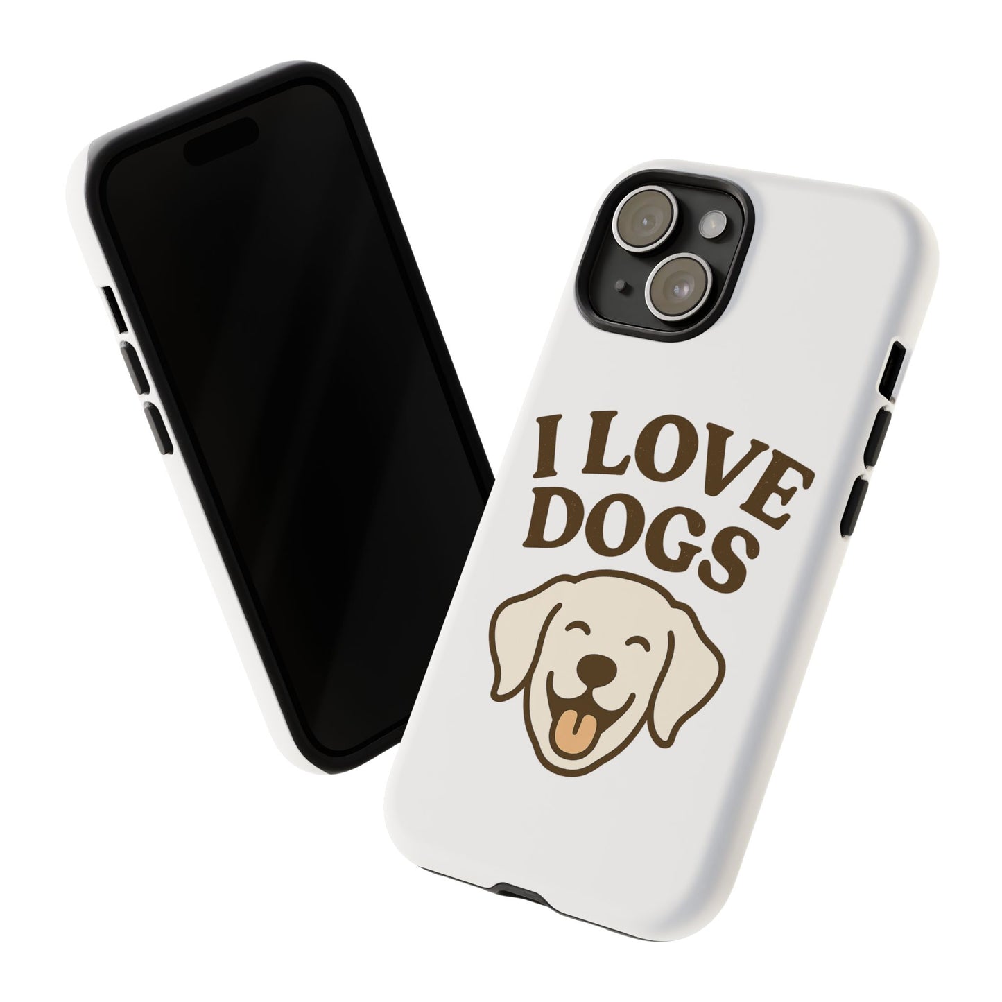 I Love Dogs Phone Case