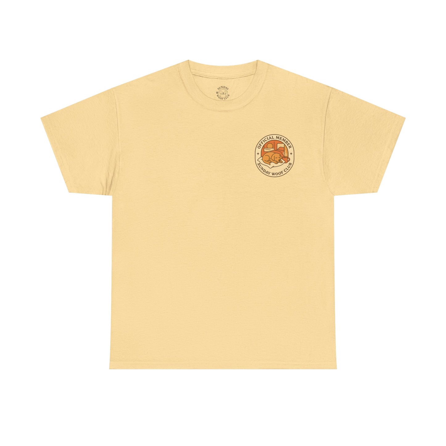 Vintage Style Tee "Sunday Woof Club" by Sunday Woof Club