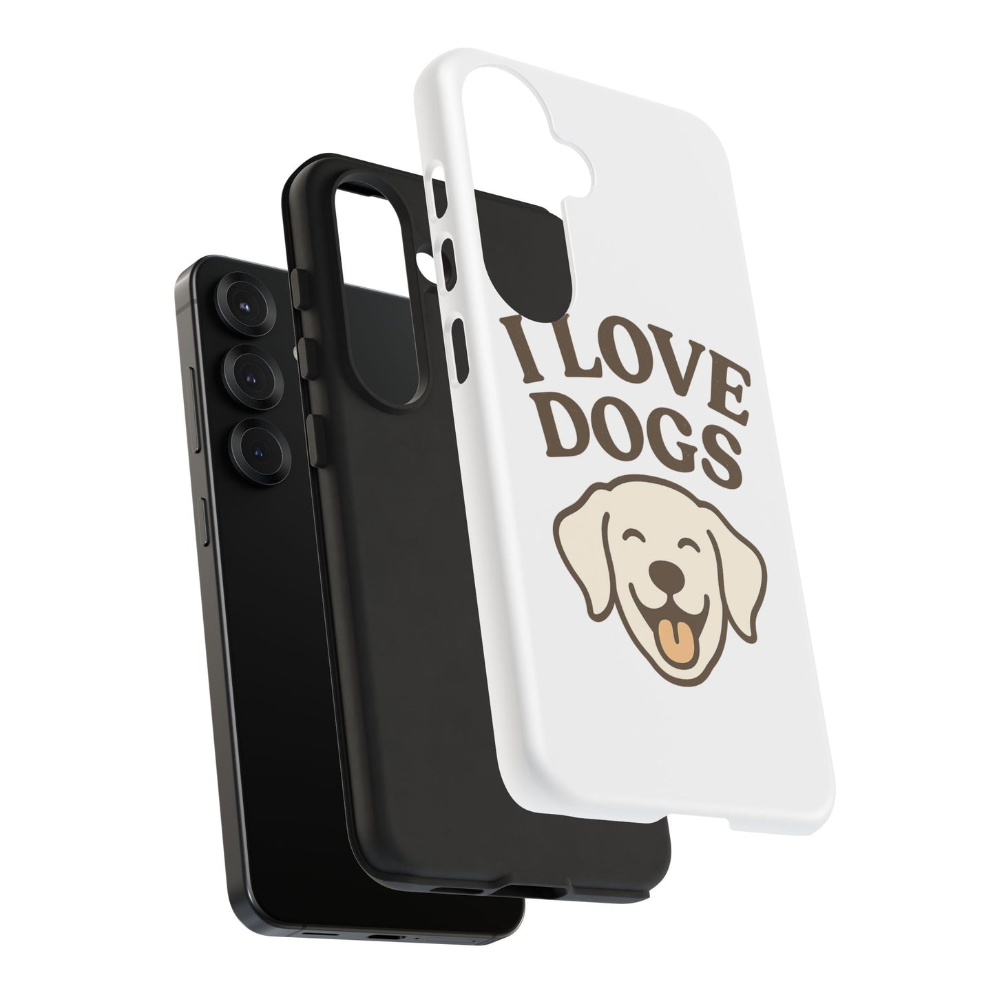 I Love Dogs Phone Case
