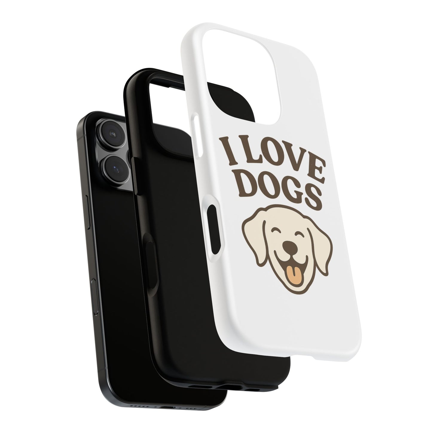 I Love Dogs Phone Case