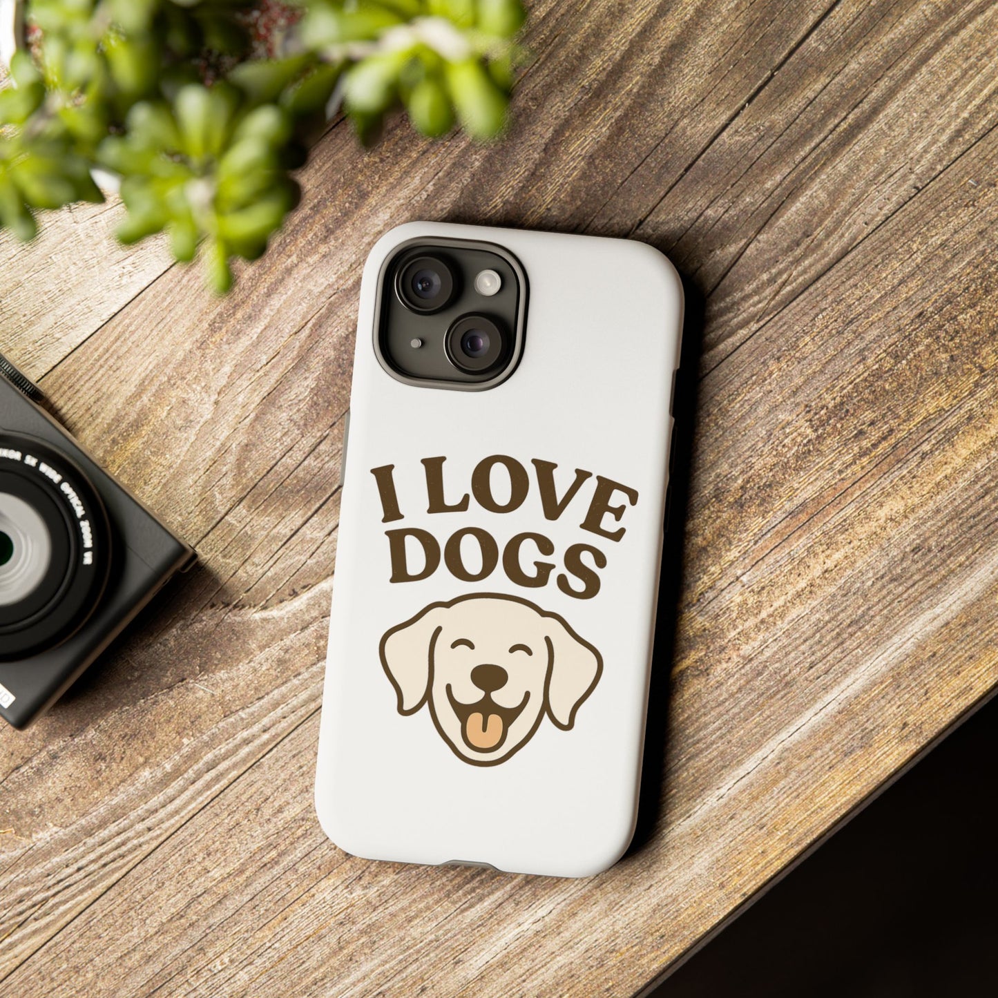 I Love Dogs Phone Case