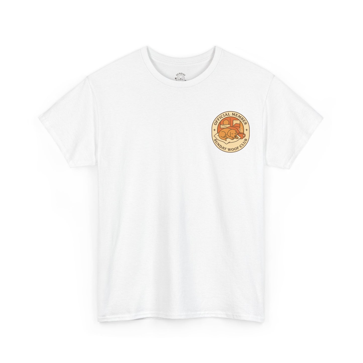 Vintage Style Tee "Sunday Woof Club" by Sunday Woof Club