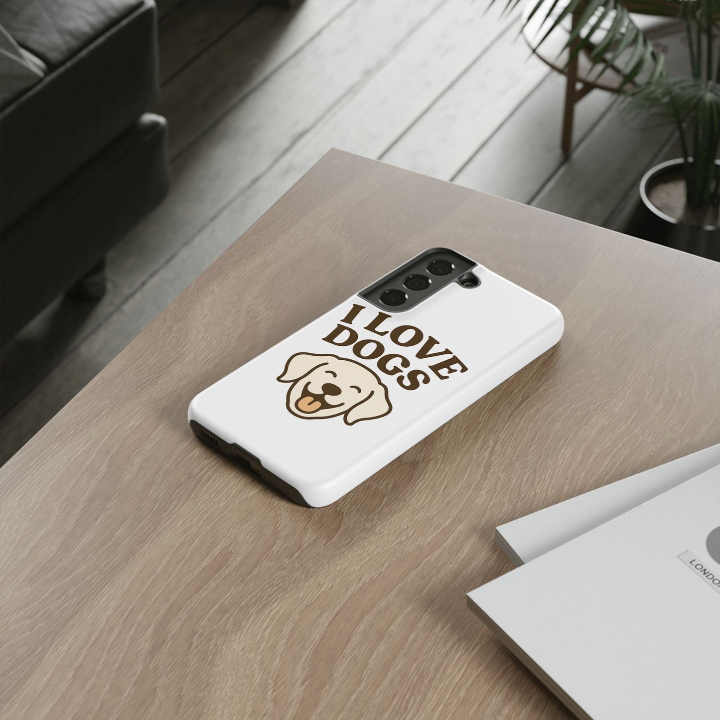 I Love Dogs Phone Case