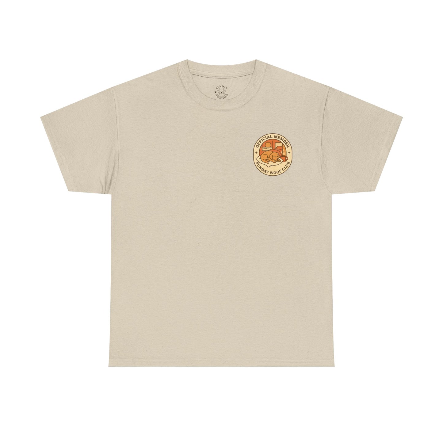 Vintage Style Tee "Sunday Woof Club" by Sunday Woof Club