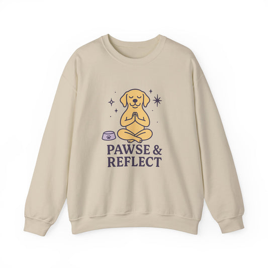 Cosy Sweater "Pawse & Reflect" by Sunday Woof Club